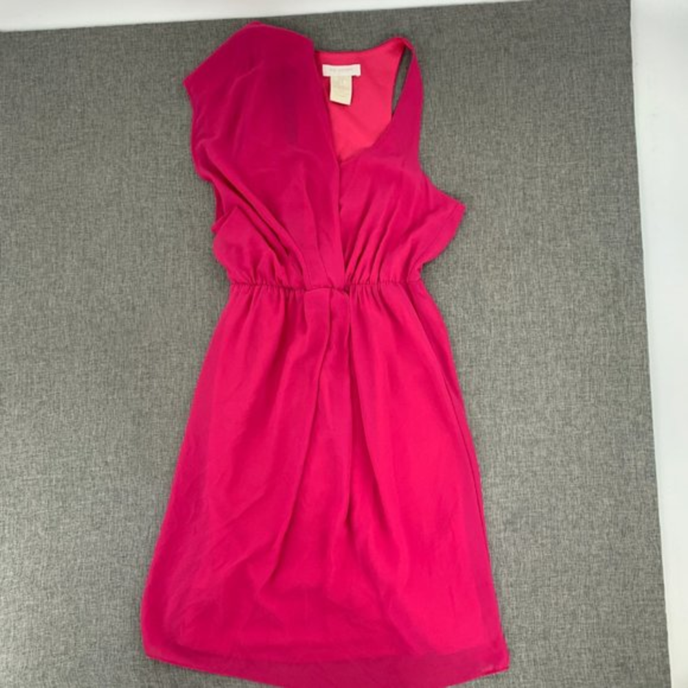 MM Couture  Pink‎ Dress XS Lined Sleeveless Fuchsia Color Cocktail Party Wear